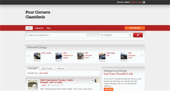 Desktop Screenshot of fourcornersclassified.com